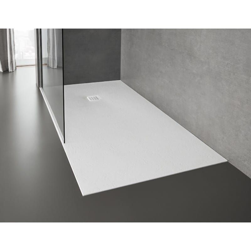 Ex-Stock Roca Terran-N 1200mm x 800mm Superslim Stonex Rectangular Shower Tray White