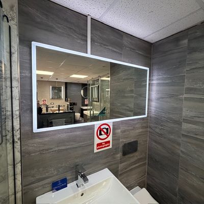 Ex-Display HIB Vega 120 1200mm LED Illuminated Mirror With  Shaver Socket