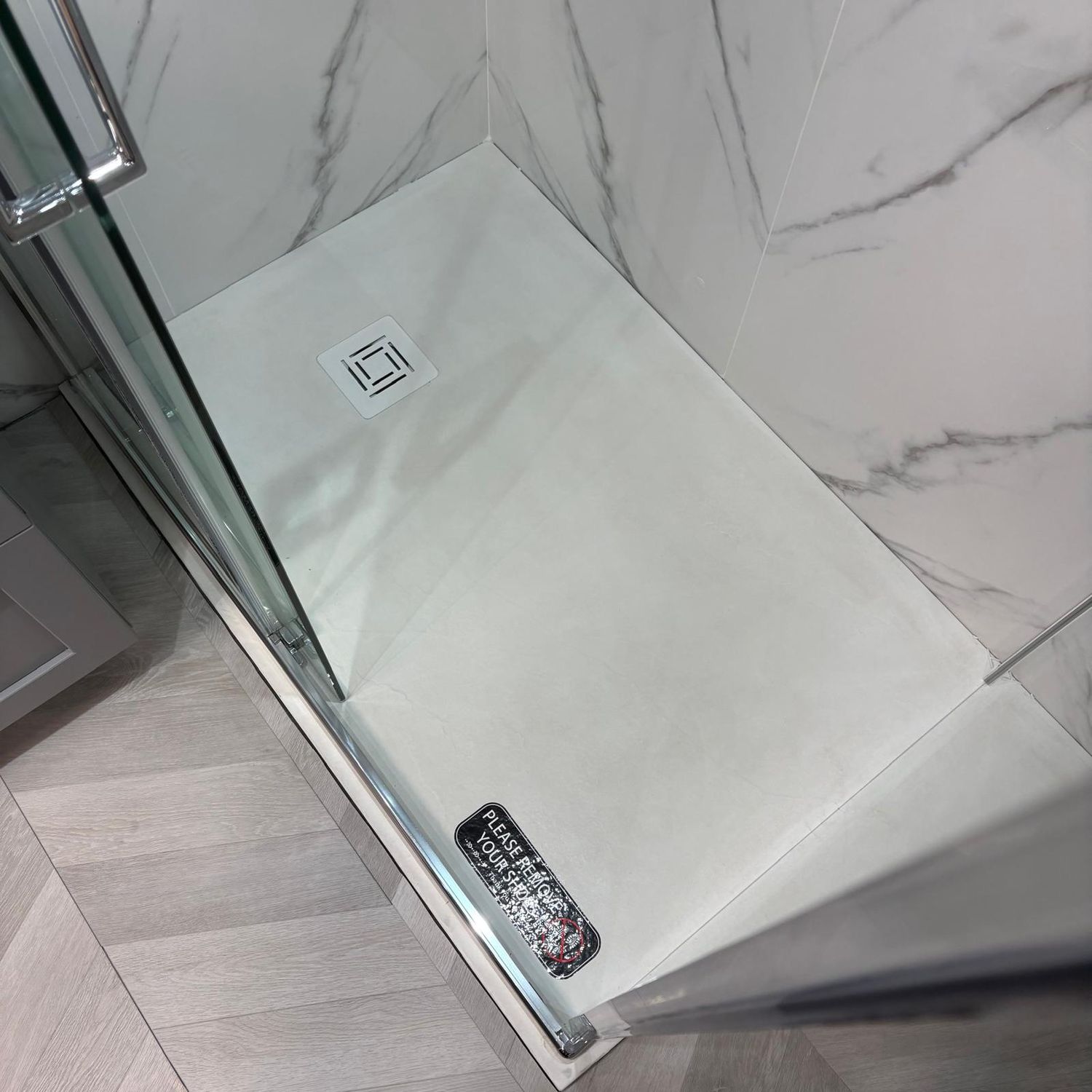 Ex-Display Merlyn Truestone Shower Tray 1200x800mm In White