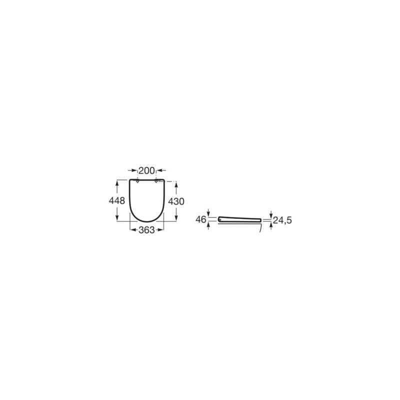 Ex-Stock Roca Ona Soft Close Toilet Seat