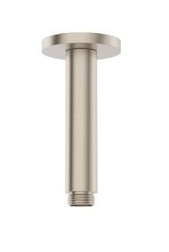 Ex-Stock Sonas Round Ceiling Shower Arm 200mm Brushed Nickel