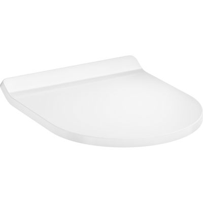 Ex-Stock Hansgrohe EluPura S WC Seat And Cover With SoftClose And QuickRelease, Slim