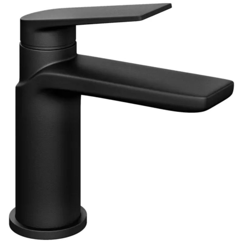 Ex-Stock Nuie Trisen Black Mono Mini Lever Basin Mixer