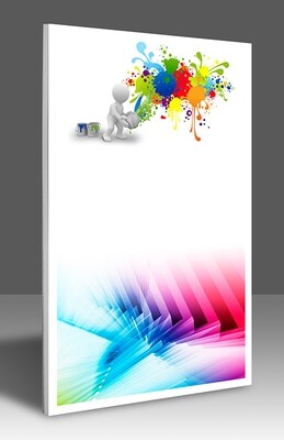 Full Color Custom Notepads | 5.25&quot; x 8.5&quot; Custom Design