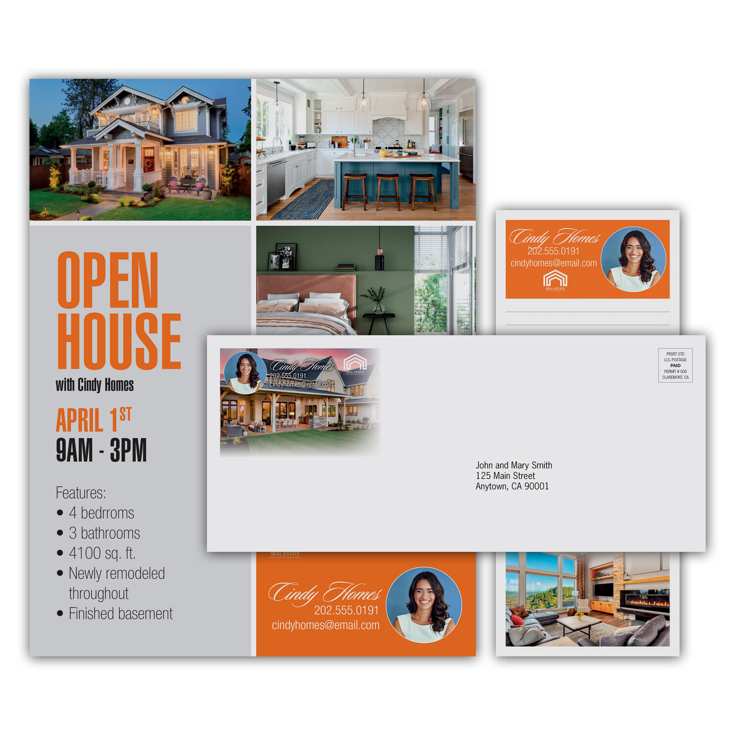 Notepads + Flyer + #10 Envelopes Printed &amp; Mailed