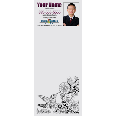 Full Color Custom Notepads | Hummingbird