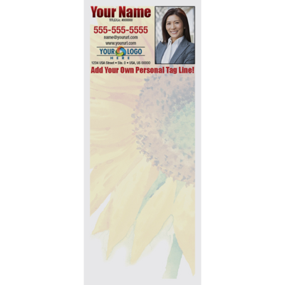 Full Color Custom Notepads | Sunflower Full