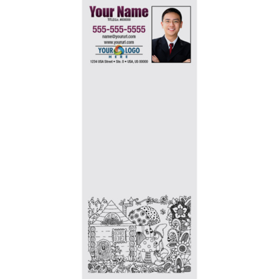 Full Color Custom Notepads | Garden Gnome Home