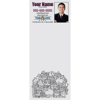 Full Color Custom Notepads | Nighty Night Time