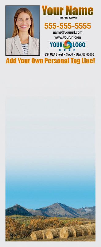 Full Color Custom Notepads | Hay Barrels, Lines?: Please Choose, Page Count: 25 Sheets per pad, Quantity: 250