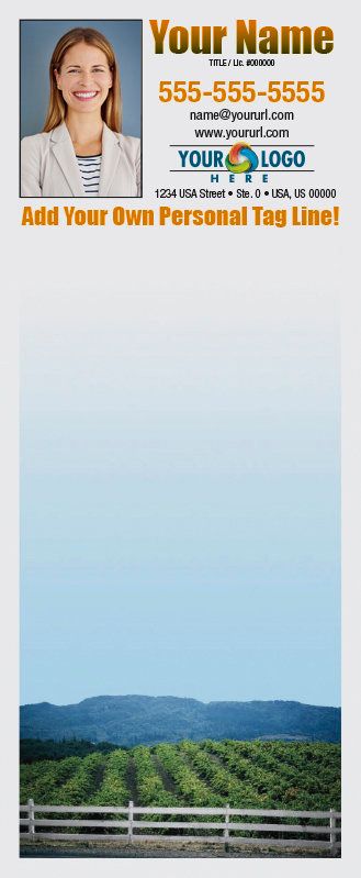 Full Color Custom Notepads | Farm Field Fence, Lines?: Please Choose, Page Count: 25 Sheets per pad, Quantity: 250