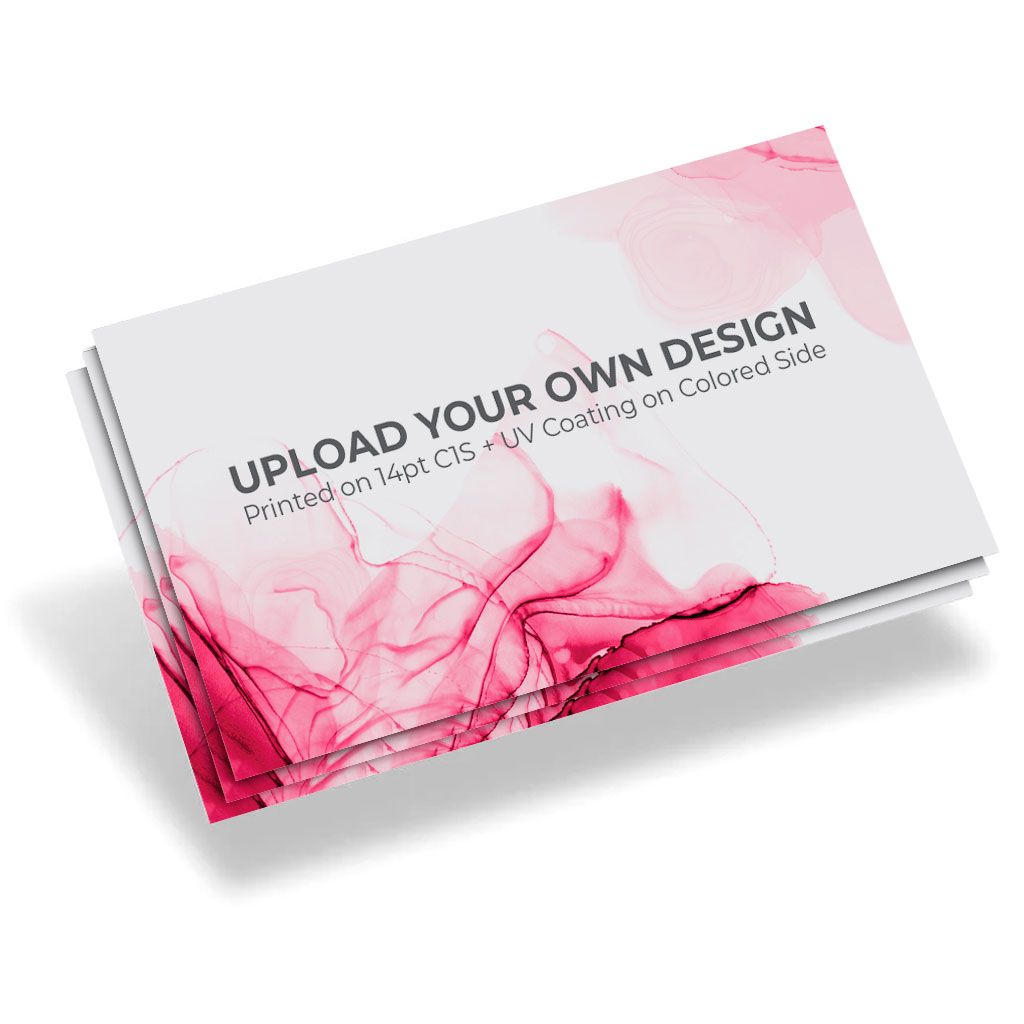Upload your own design.