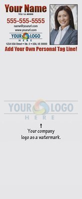 Full Color Custom Notepads | Logo as Watermark