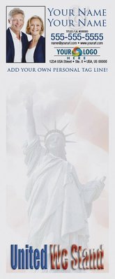 Full Color Custom Notepads | United We Stand Liberty