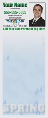 Full Color Custom Notepads | Spring Rain