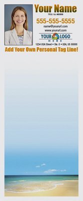 Full Color Custom Notepads | Emerald Beach Shore