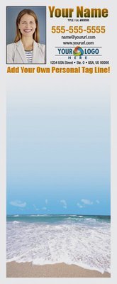Full Color Custom Notepads | Foam Beach Waves