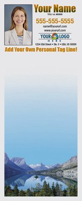 Full Color Custom Notepads | Rocky Mountain Lake