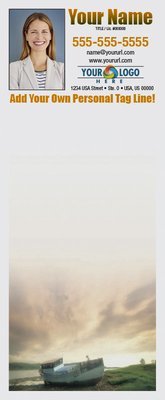 Full Color Custom Notepads | Boat on Land