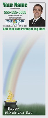 Full Color Custom Notepads | Pot of Gold Rainbow