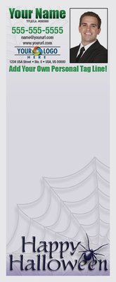 Full Color Custom Notepads | Halloween Spider Web
