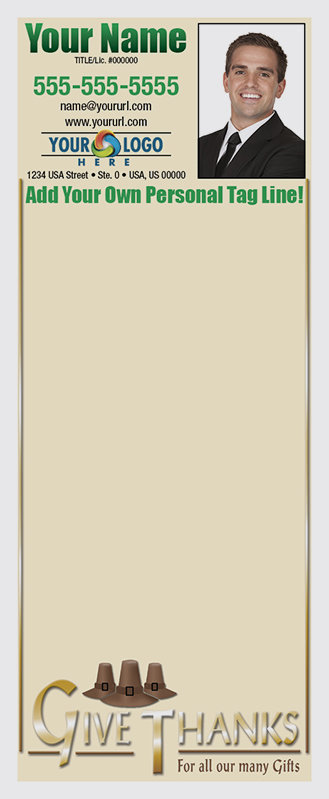 Full Color Custom Notepads | Give Thanks
