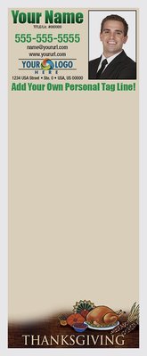 Full Color Custom Notepads | Thanksgiving Turkey Served