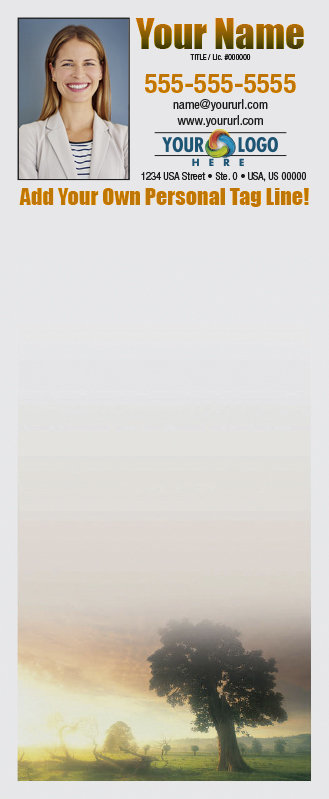 Full Color Custom Notepads | Lone Tree, Lines?: Please Choose, Page Count: 25 Sheets per pad, Quantity: 250
