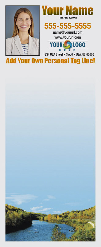 Full Color Custom Notepads | River Bend, Lines?: Please Choose, Page Count: 25 Sheets per pad, Quantity: 250