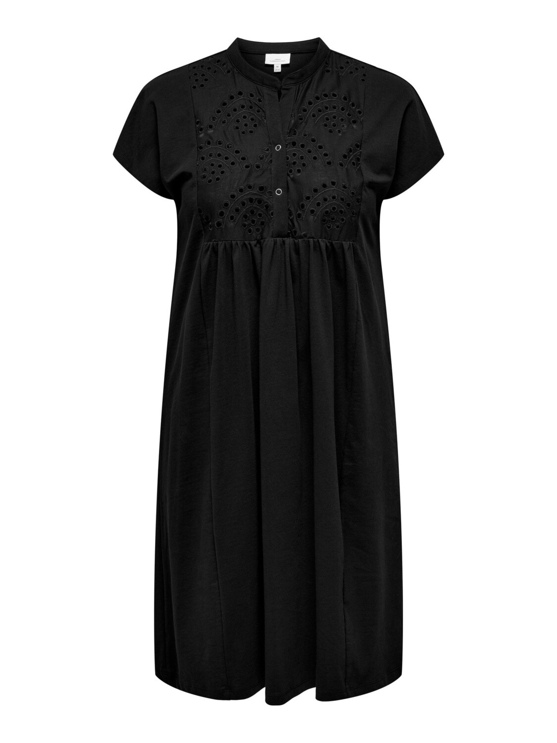 CARSILLAH LIFE SS BLK DRESS JRS, maat: S-42/44, kleur: Black