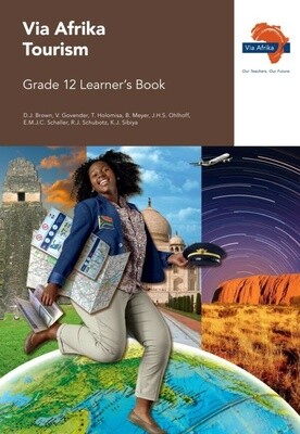 Via Afrika Tourism Grade 12 Learner&#39;s Book (Printed book.)