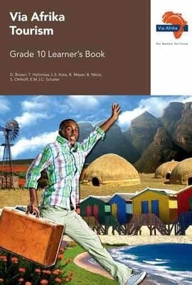 Via Afrika Tourism Grade 10 Learner&#39;s Book (Printed book.)