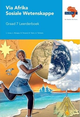 Via Afrika Sosiale Wetenskappe Graad 7 Leerderboek (Printed book.)