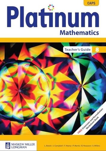 Platinum Mathematics Grade 8 Teacher&#39;s Guide