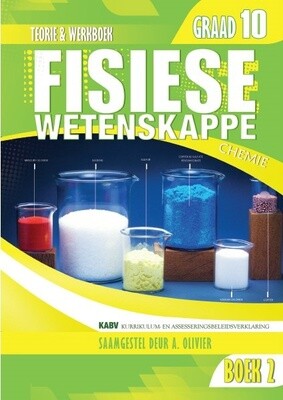Gr 10 Fisiese Wetenskappe Chemie Boek 2 Teorie en Werkboek (Y)