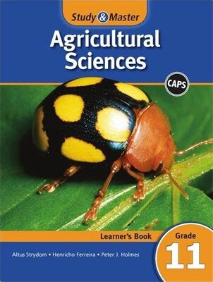 Study &amp; Master Agricultural Sciences Learner&#39;s Book Grade 11