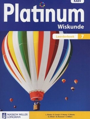 Platinum Wiskunde Graad 7 Leerderboek