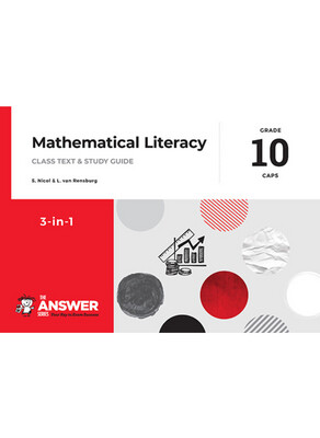 TAS Maths Literacy 3-in-1 Gr. 10