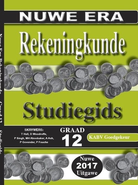 Nuwe Era Rekeningkunde Gr. 12 Studiegids