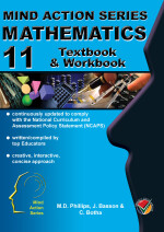 Mind Action Series Mathematics Textbook &amp; Workbook Gr. 11