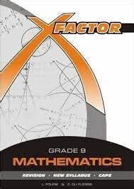 X-Factor Mathematics Gr 9