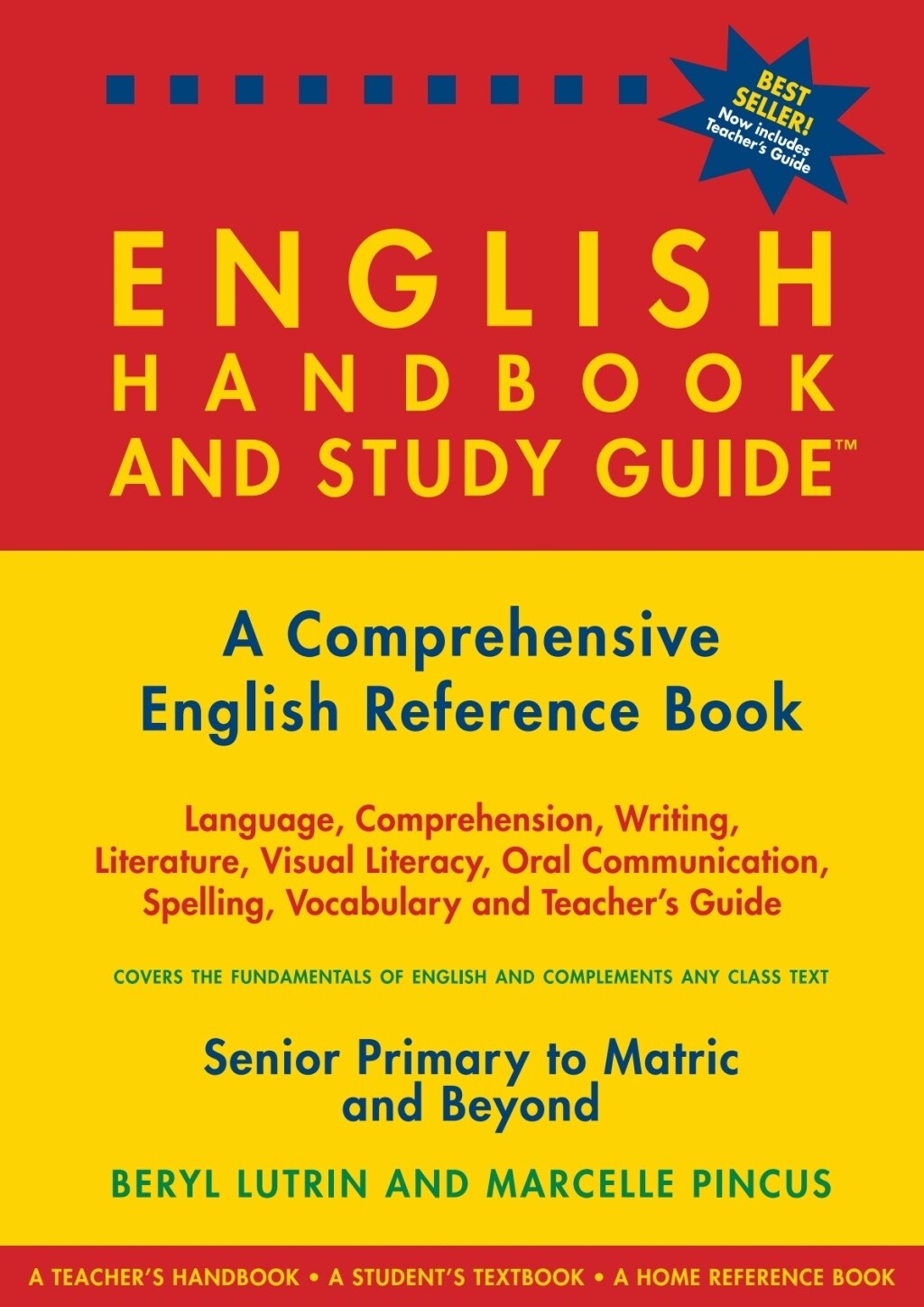 English Handbook &amp; Study Guide Gr. 8-12