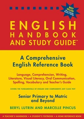 English Handbook &amp; Study Guide Gr. 8-12 (X)