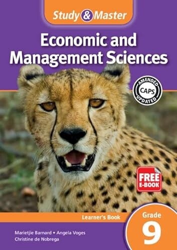 Study &amp; Master Economic and Management Sciences Gr.9 Learner Book