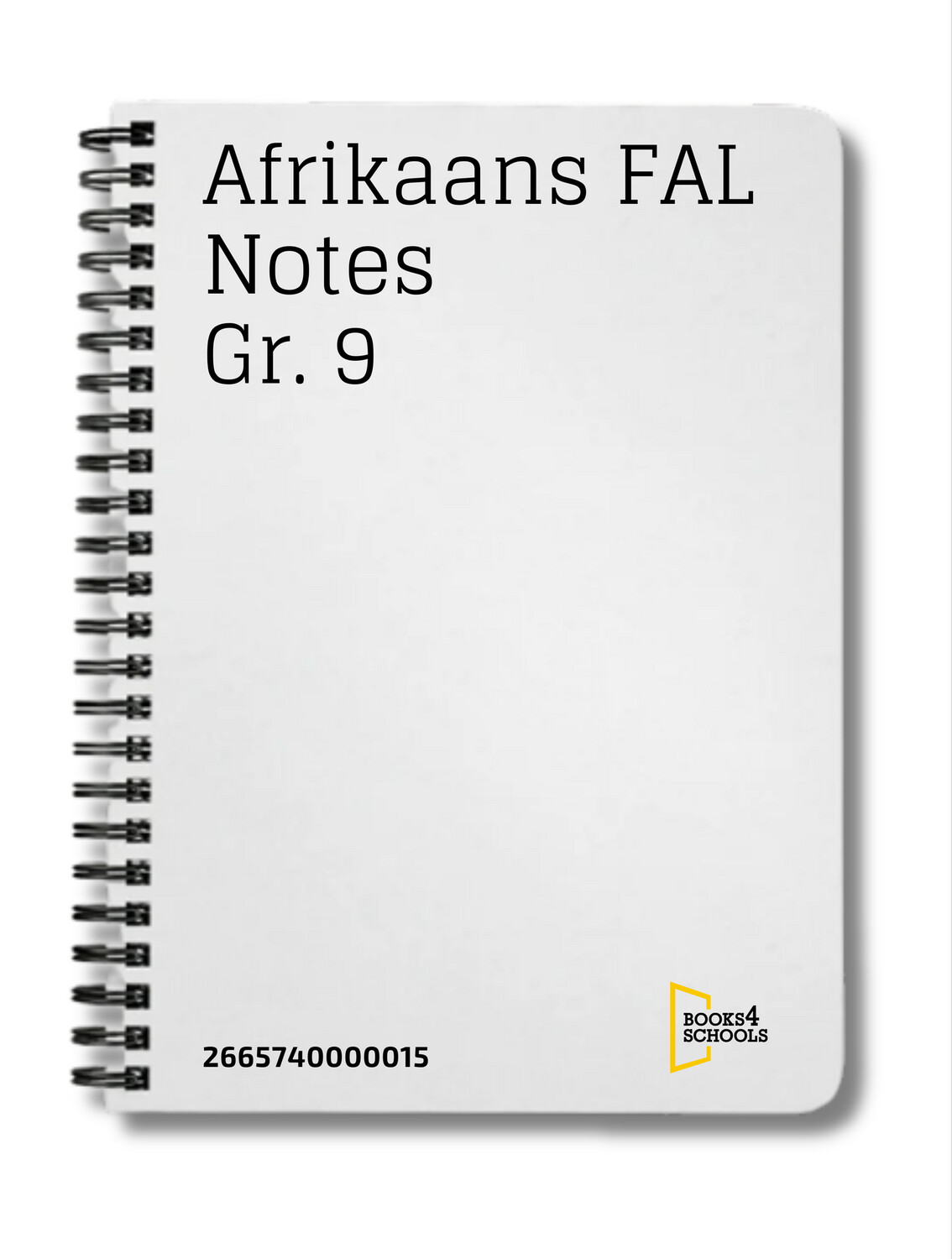 Letterkunde Diktaat FAL Gr. 9 (B4S)