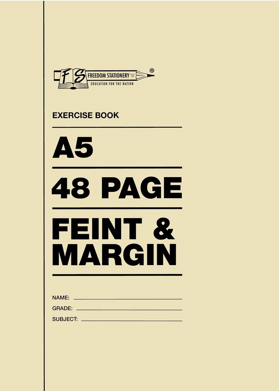 Exercise Book 48 pages A5 F/M - Single