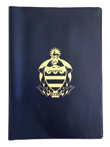 Plastic Book Cover Grey College A4
