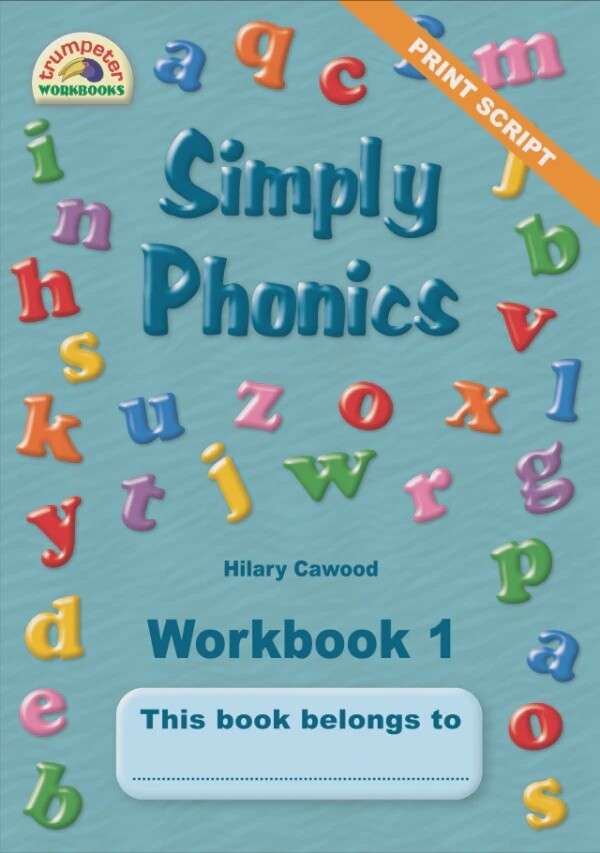 Simply Phonics - Workbook 1 Gr. R - 1 Print Script