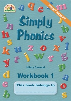 Simply Phonics - Workbook 1 Gr. R - 1 Print Script
