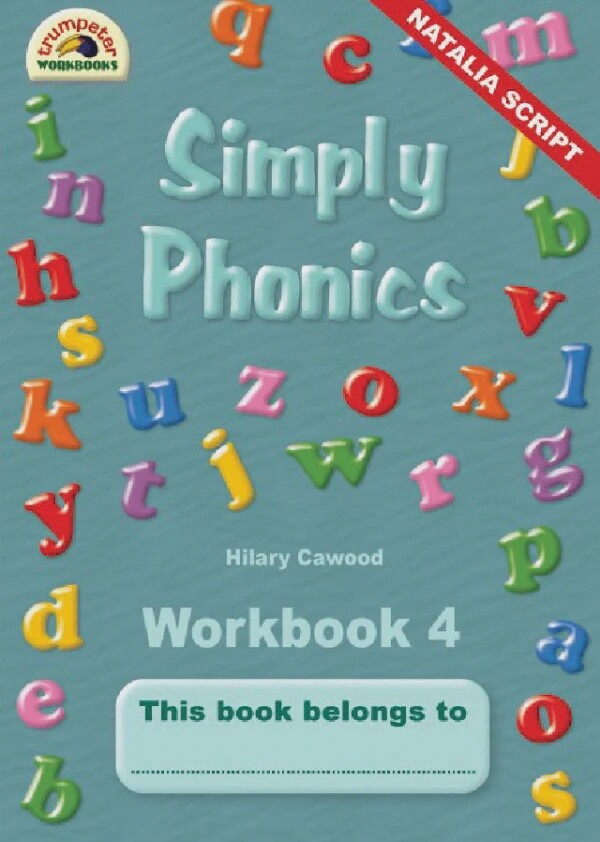 Simply Phonics - Workbook 4 Gr. 2 Natalia Script